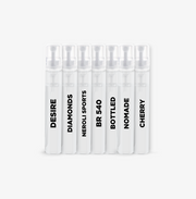 Explore 7 Luxurious Scents - 5ml Perfume Sample Pack